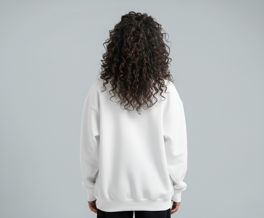 Oversized Crewneck White