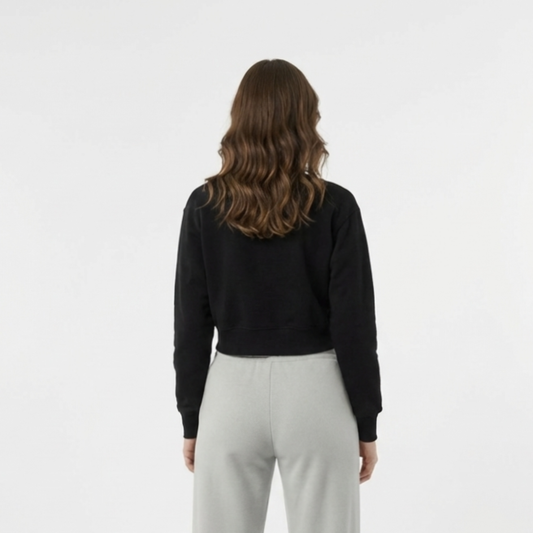 Black Crop Top Women - Premium Streetwear