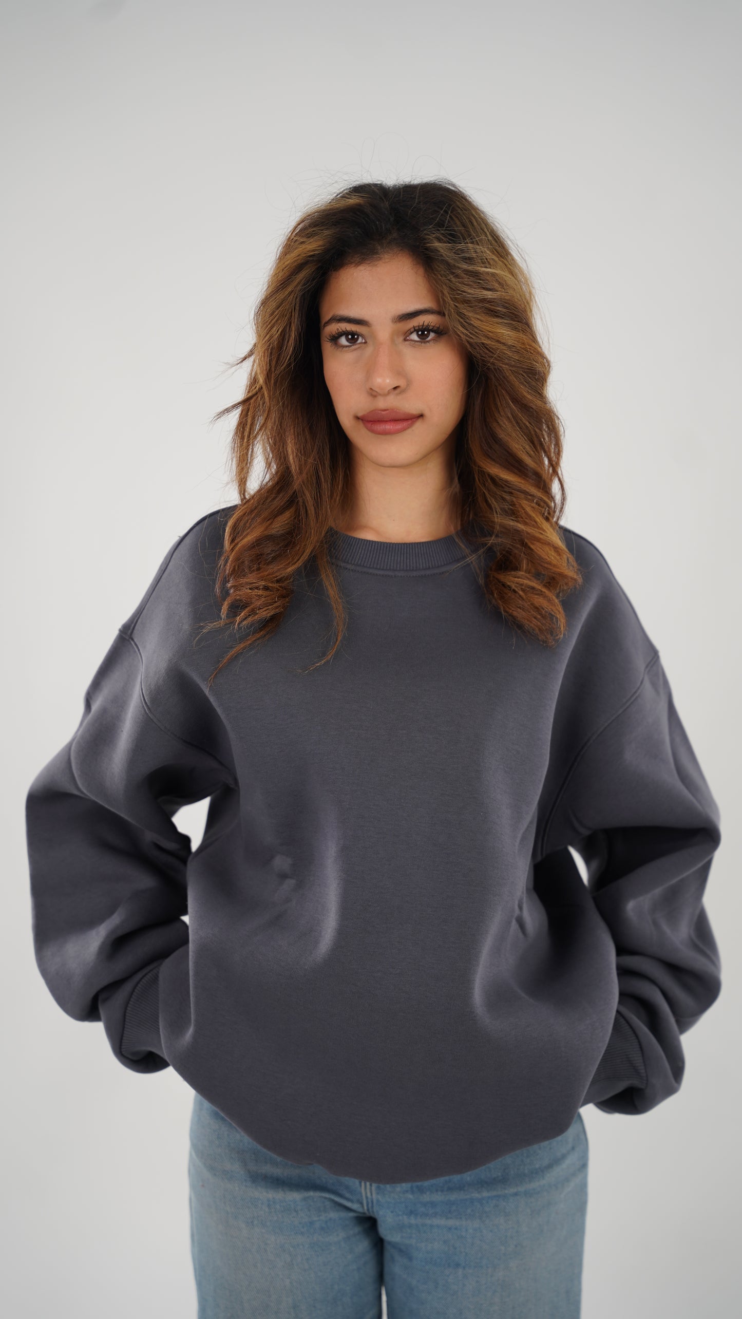 Oversized Crewneck Grey
