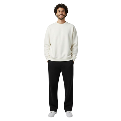 Oversized Crewneck White