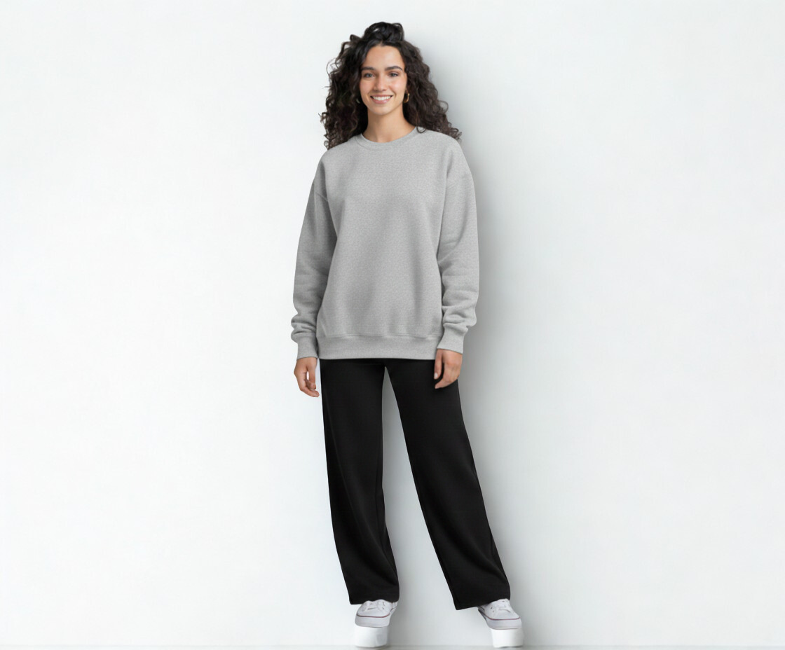 Oversized Crewneck Grey