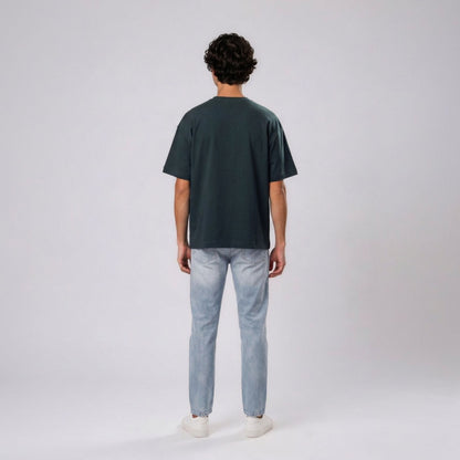 RIVARO Essential Tee — Dark Green