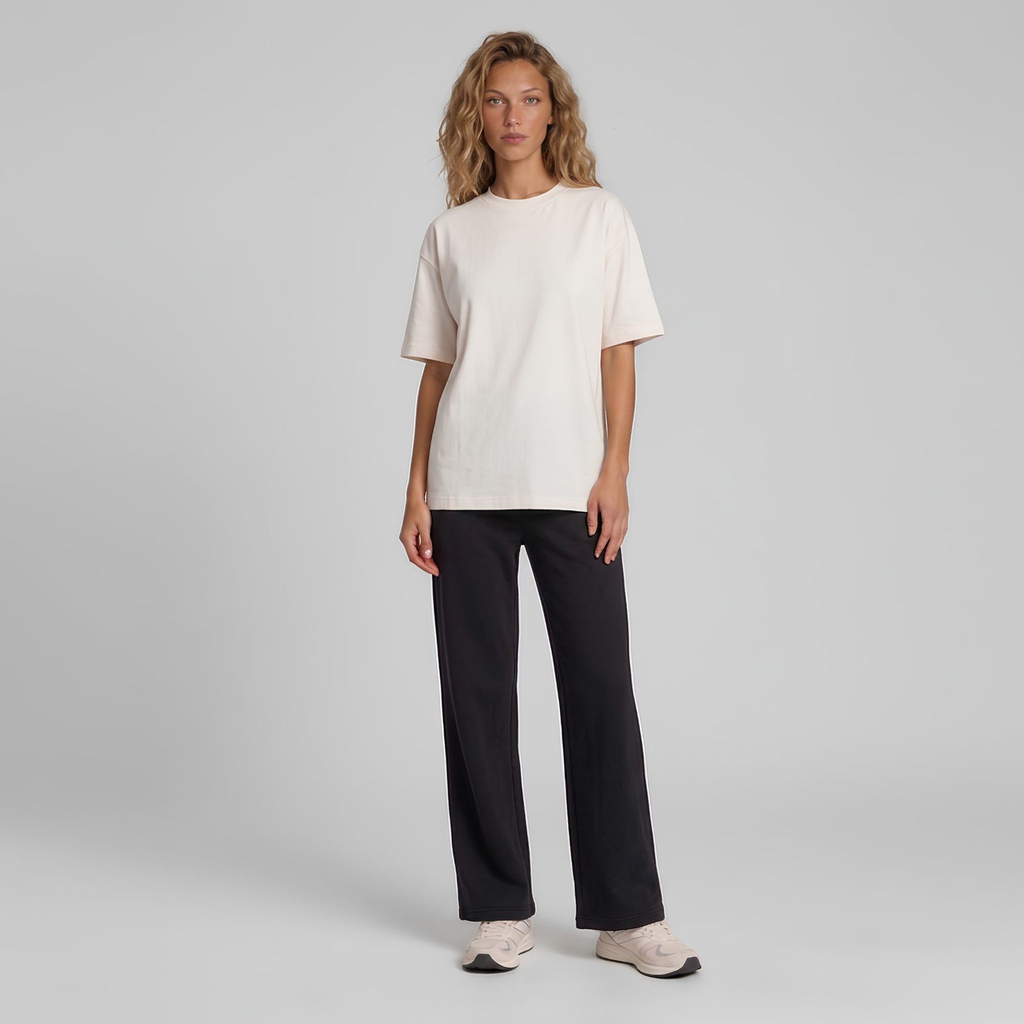 RIVARO Essential Tee — Off White