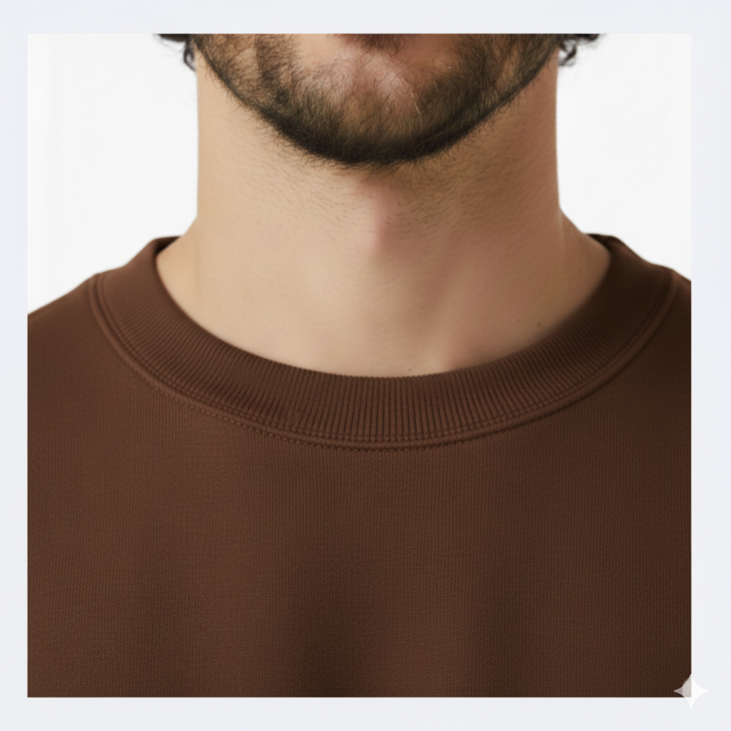 Oversized Crewneck Brown