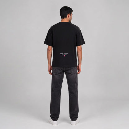 RIVARO Essential Tee — Jet Black