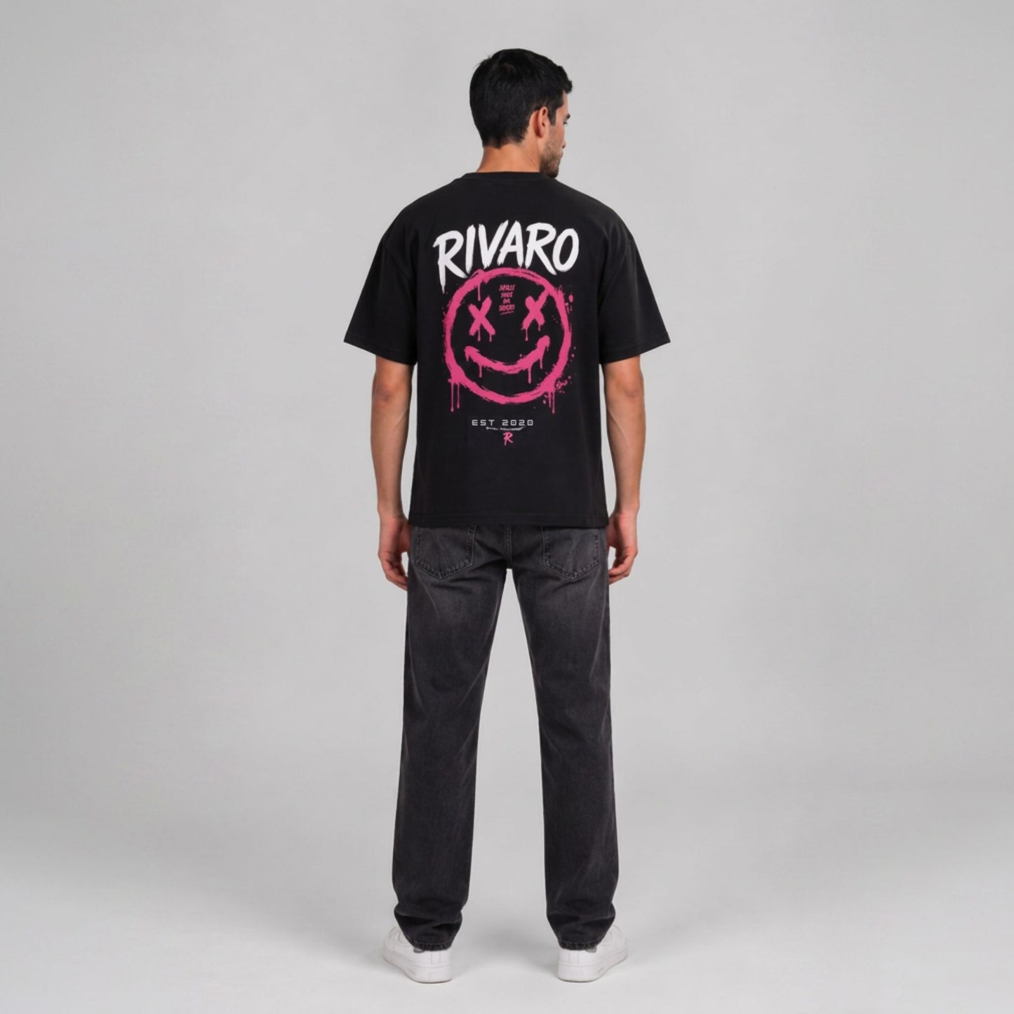 RIVARO Smile Never Tee