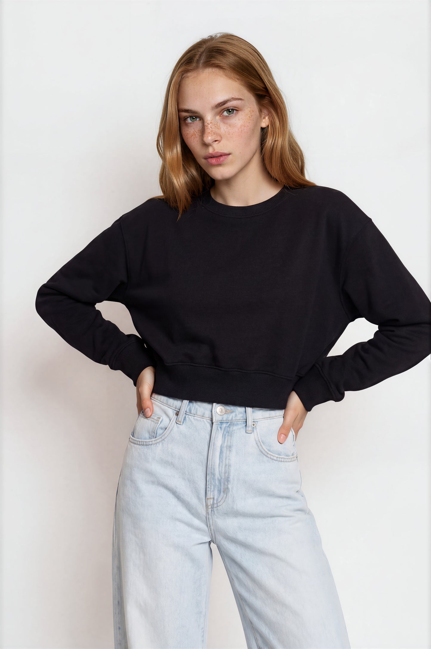 Black Crop Top Women - Premium Streetwear