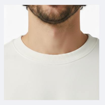 Oversized Crewneck White